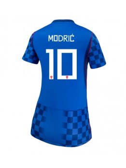 Kroatien Luka Modric #10 Replika Borta Kläder Dam VM 2026 Kortärmad